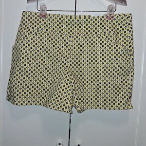 INC International Concepts Geometric Print Core Shorts Sz 14 NWT
